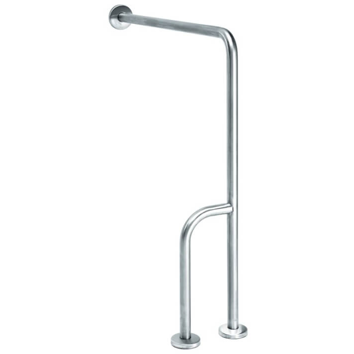 Barra pared/suelo gris derecha Medinox Mediclinics