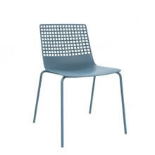 Juego de 2 sillas en azul retro Wire Resol