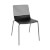 Set de 2 sillas negras apilables Wire Resol
