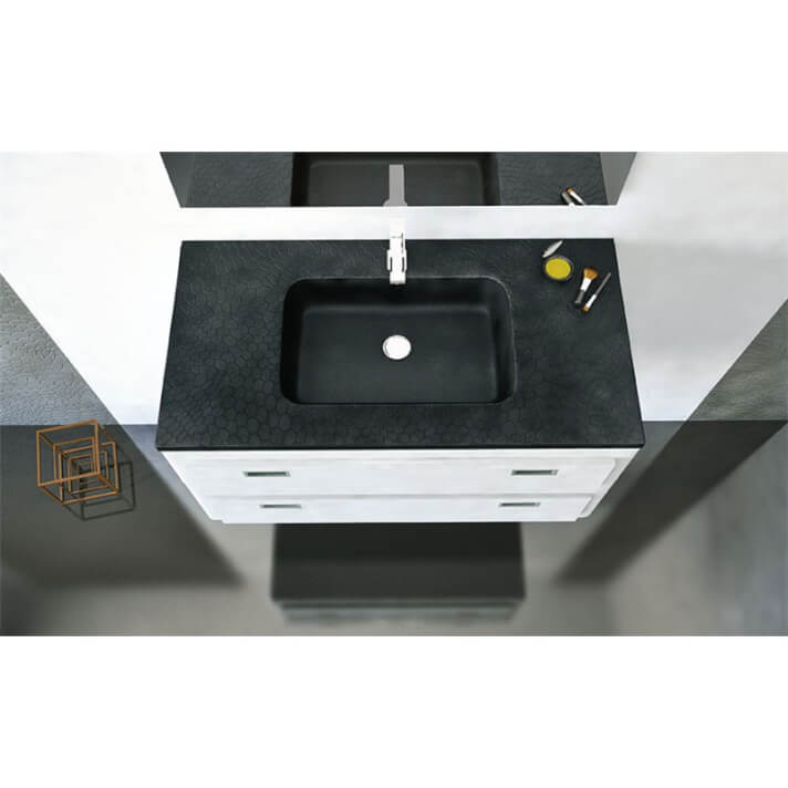 Lavabo encimera sin fald&oacute;n COLMENA NUDESPOL