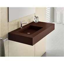Lavabo encimera con faldón GRANITO NUDESPOL
