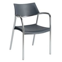 Pack de 2 sillas con brazos gris Splash Resol