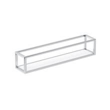 Toallero con estante cromo XL the grid COSMIC