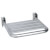 Asiento abatible satinado acero inox Mediclinics