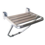Asiento abatible con apoyo brillante Mediclinics