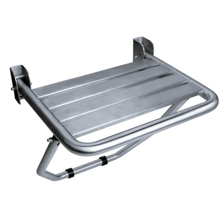 Asiento abatible con apoyo satinado Mediclinics