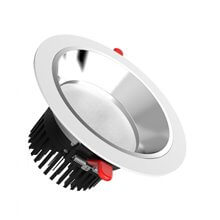 Foco LED antideslumbramiento UGR17 Ø19x10cm 25W