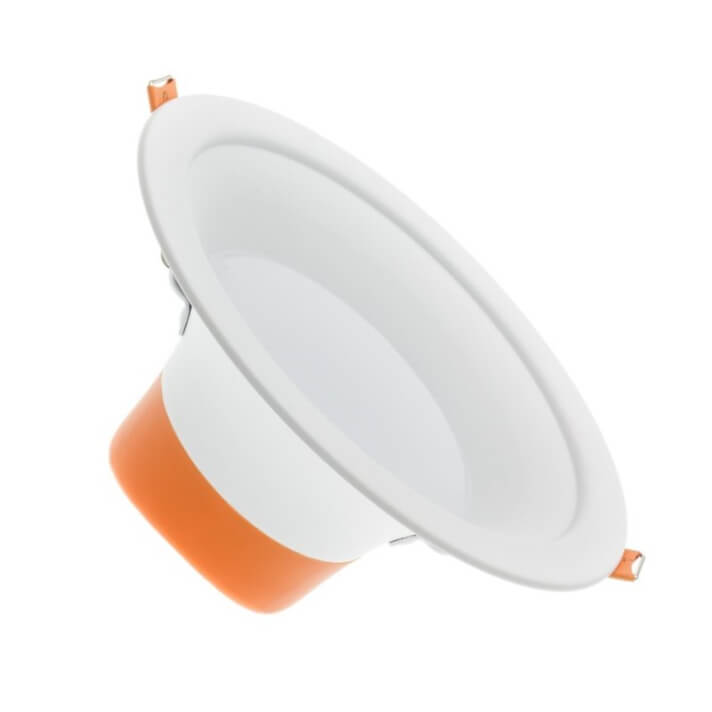 Foco Downlight LED UGR19 &Oslash;15x7'2cm 12W