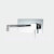Grifo monomando lavabo mural Catral