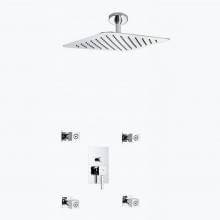 Conjunto ducha empotrada 2 funciones CATRAL