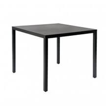 Mesa negra BARCINO 70x70 de Resol
