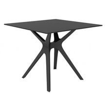Mesa negra VELA S 80 de Resol