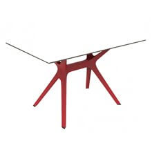 Mesa roja y blanca VELA M de Resol