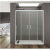 Mampara frontal 2 correderas BASIC BLANCO GME