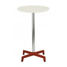 Mesa alta pie rojo SPUTNIK de Resol
