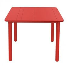 Mesa roja NOA de Resol