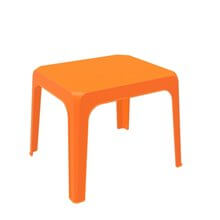 Set de 4 mesas infantiles naranjas Jan Resol