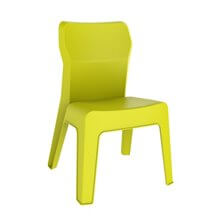 Set de 4 sillas infantiles verde lima Jan Resol