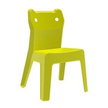 Pack de 4 sillas infantiles verde lima Jan Cat Resol