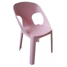 Set de 4 sillas infantiles en rosa Rita Resol