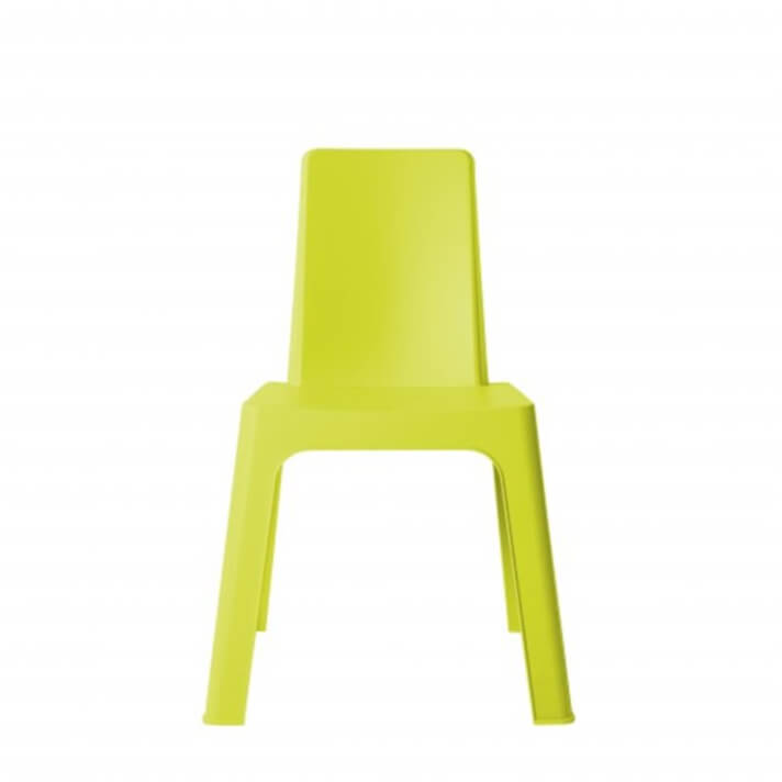 Pack de 4 sillas infantiles verde lima Julieta Resol