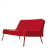 Sofá de exterior rojo BOB de Resol