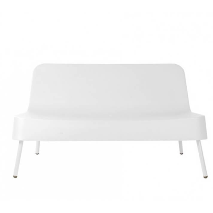 Sofá de exterior blanco BOB de Resol