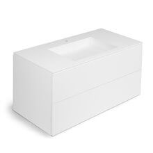 Mueble mate con lavabo 100,5 Block evo COSMIC