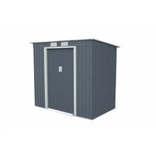 Caseta metálica 2,43m² Buckingham gris Gardiun