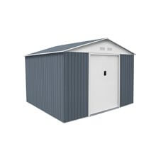 Caseta metálica 7,74m² Bristol gris Gardiun
