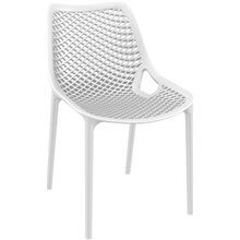 Set de 4 sillas apilables blancas Air Resol