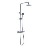 Conjunto de ducha termoestático redondo EXTRAPLANO - OXEN