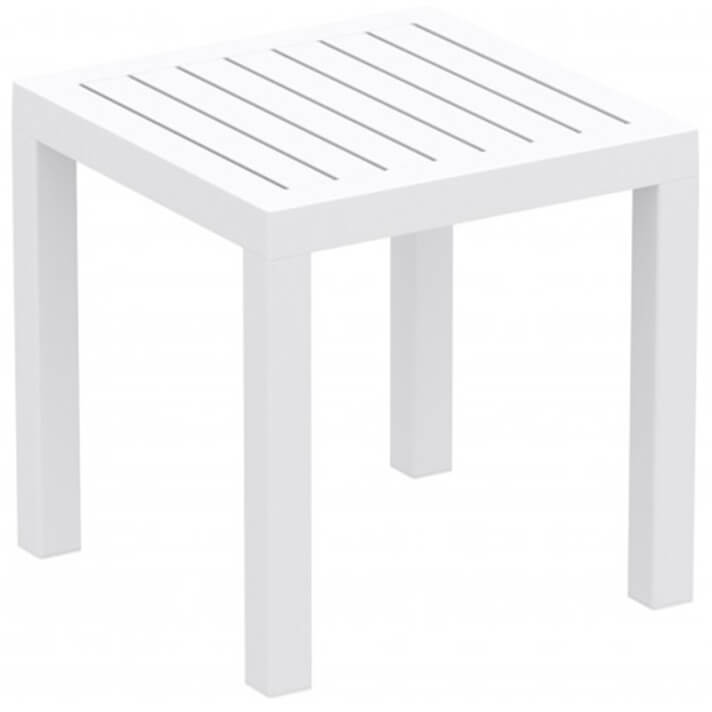 Mesa auxiliar blanca CLICK-CLACK de Resol