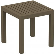 Mesa auxiliar marrón CLICK-CLACK de Resol