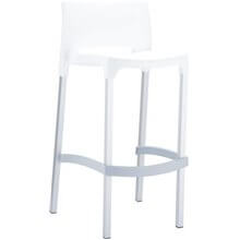 Pack de 4 taburetes blancos Rick Resol