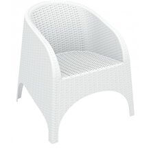 Sillón de exterior blanco ESTORIL de Resol