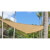 Toldo vela triángulo 5x5x5m arena Outsunny