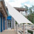 Toldo vela rectángulo 4x6m beige Outsunny