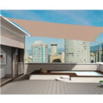 Toldo vela cuadrado 3x3m arena Outsunny