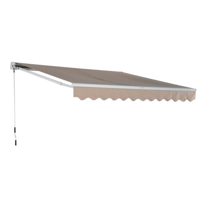 Toldo de pared 4x2,5m Outsunny