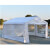 Pabellón 4x4x2,8m blanco Outsunny 