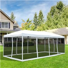 Carpa mosquitera 6x3x2,55m blanca Outsunny 