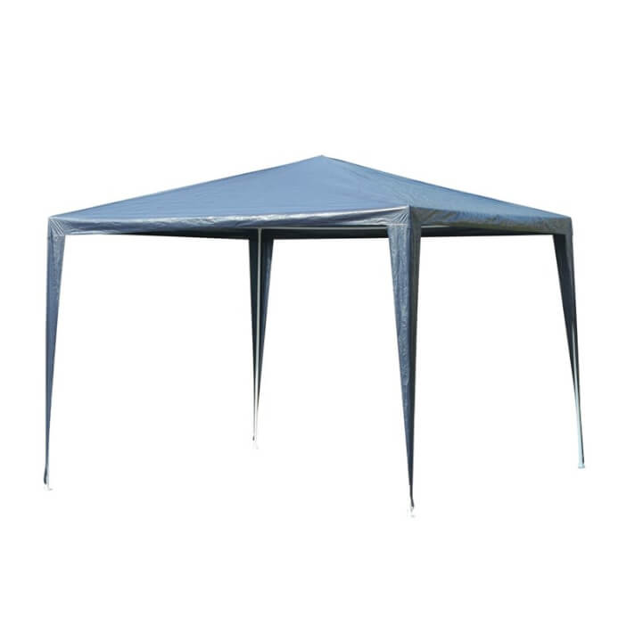 Carpa sin paredes 3x3x2,45m azul Outsunny 