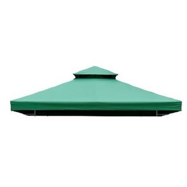 Techo reemplazo 3x3m p&eacute;rgola verde Outsunny