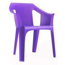 Juego de 31 sillas con brazos violeta Cool Resol