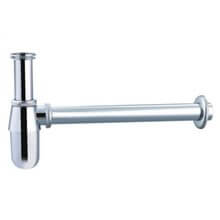 Sifón visto de lavabo o bidé redondo IMEX