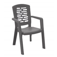Juego de 22 sillones antracita Corfu Resol