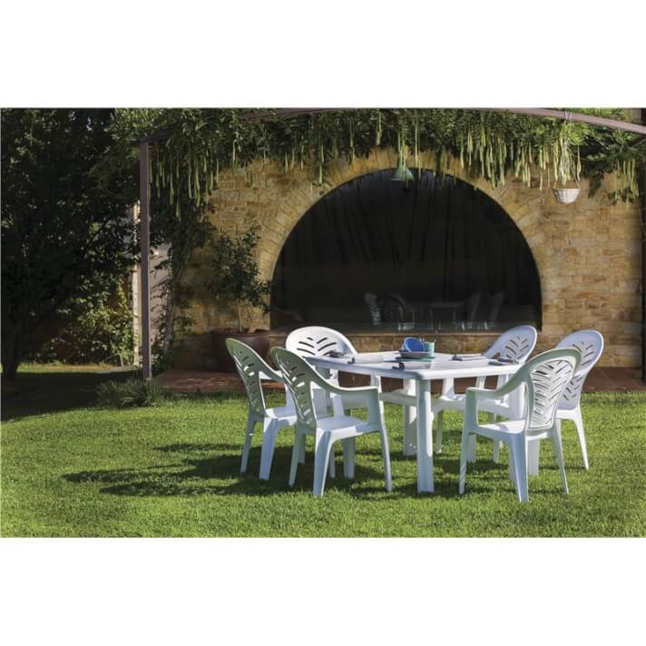 Pack de 25 sillones blancos Palma Resol