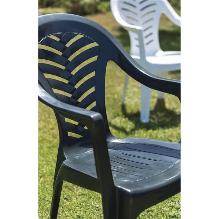 Set de 25 sillones antracita Palma Resol