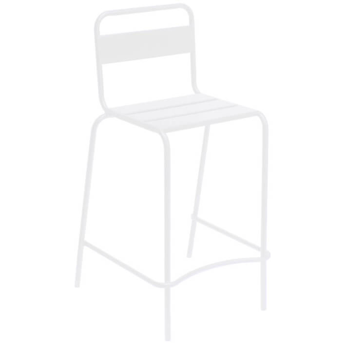 Set de 4 taburetes blancos Alegria Resol